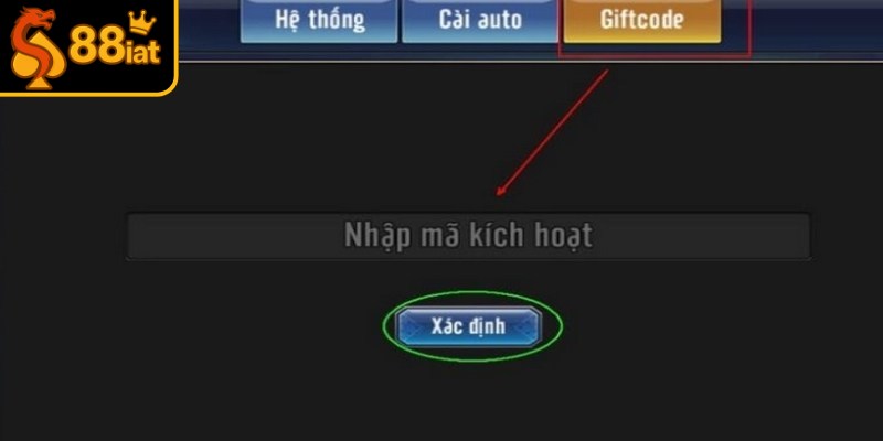Nhận quà tương ứng từ mã code theo đúng hướng dẫn